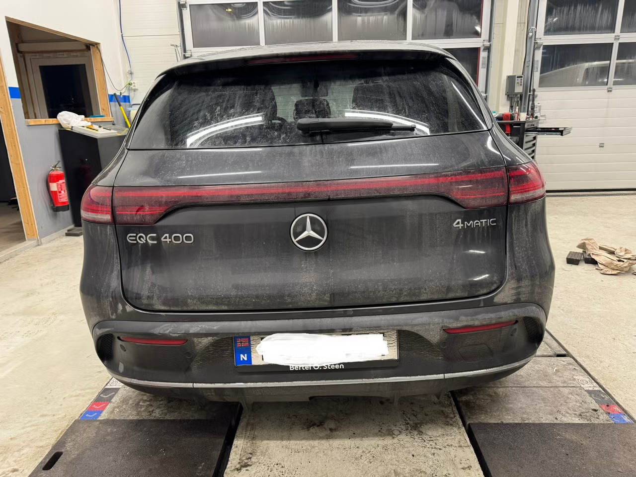 Delebil: MERCEDES-BENZ EQC 400 4MATIC 2021 – bilde 9 av 9