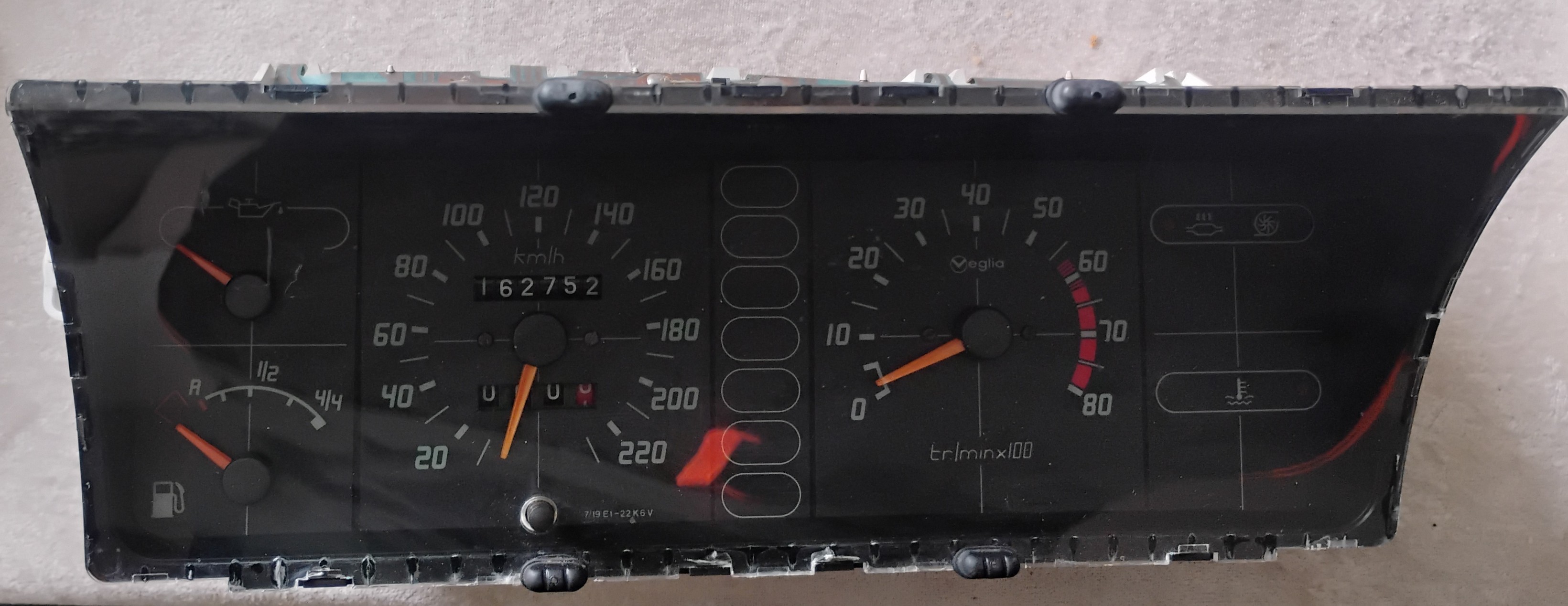 Citroën BX - Instrumentpanel – bilde 1 av 2