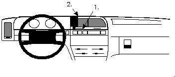 Citroën Xantia - Mobilbrakett – bilde 2 av 2